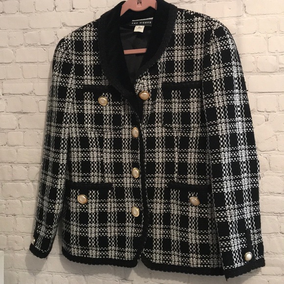 Saks Fifth Avenue Jackets & Blazers - Saks Fifth Ave Tweeded Blazer